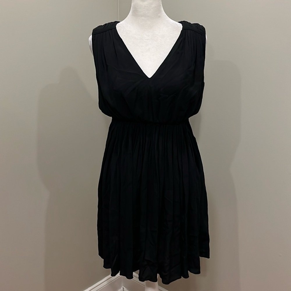 Madewell Black Sleeveless Dress